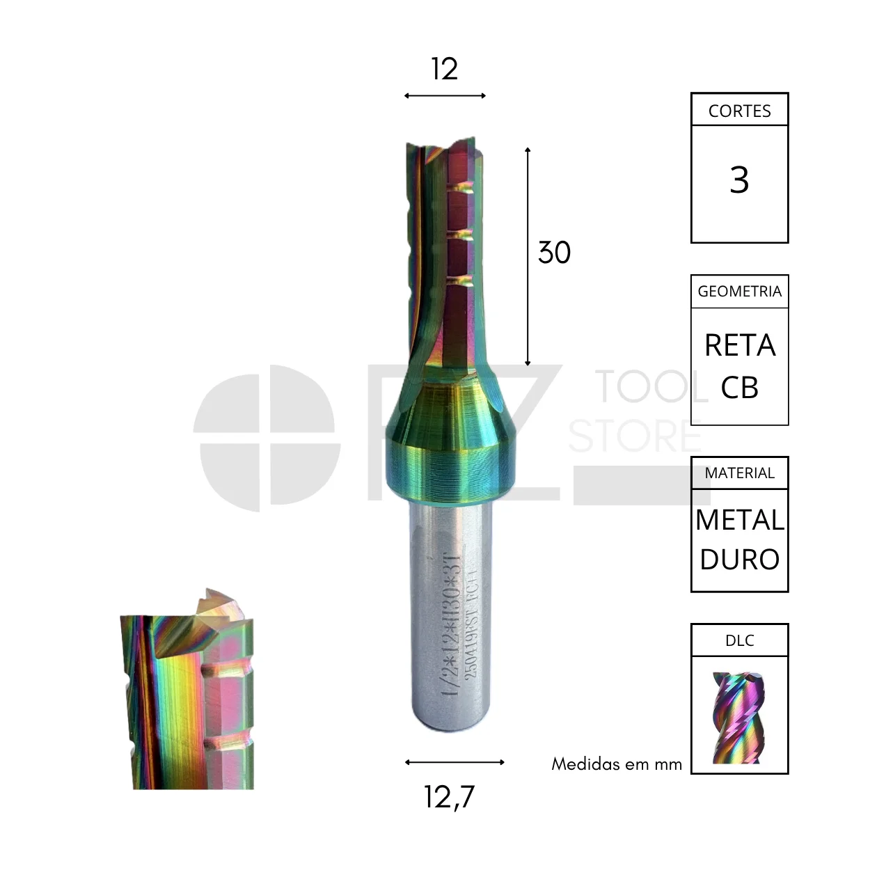 fresa-tct-12x30-reta-3-cortes-dlc-com-chip-breaker