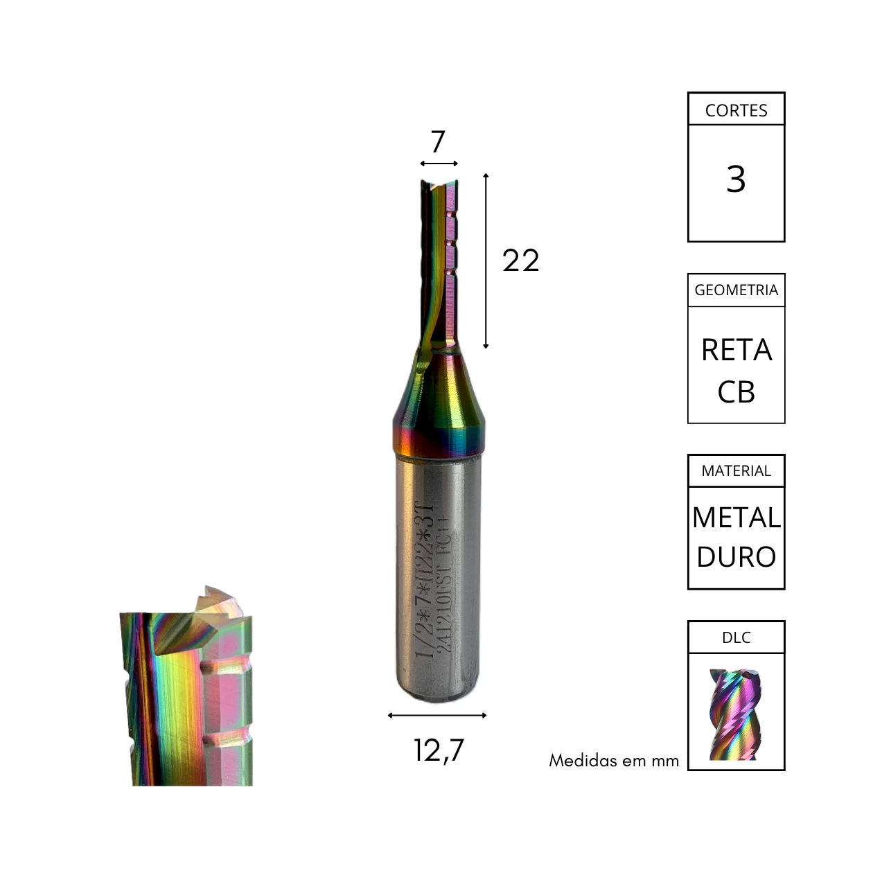 fresa-tct-7x22-reta-3-cortes-dlc-com-chip-breaker